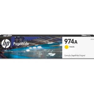 Cartucho de Tinta HP 974A Amarilla PageWide Original