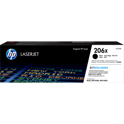 HP 206X - Alto rendimiento - negro