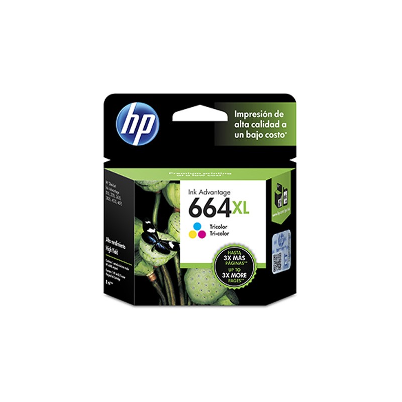 HP 664XL original tricolor