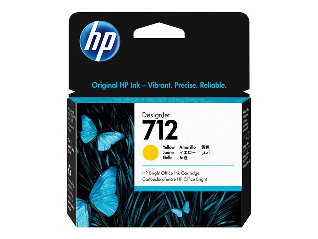 HP 712 - 29 ml - amarillo