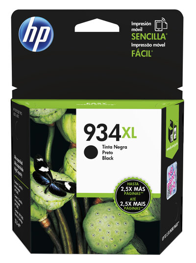 HP 934XL - Alto rendimiento - negro