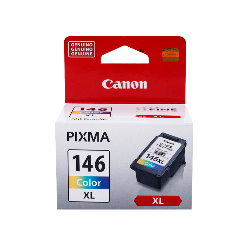 Cartucho Canon CL-146XL Tricolor - Alto Rendimiento 13 ml