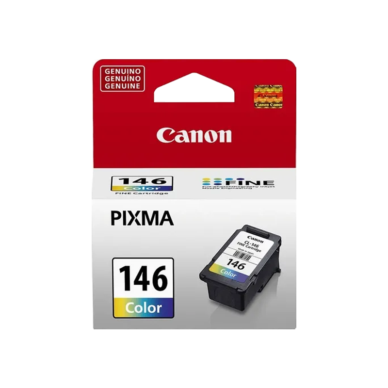 Cartucho Canon CL-146XL Tricolor - Alto Rendimiento 13 ml