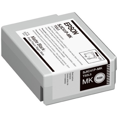 Epson SJIC41P-BK - Negro brillante - original