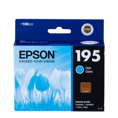 Epson T195 - Cián - original