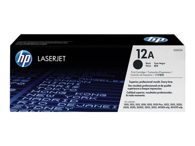 HP 12A - Negro - original