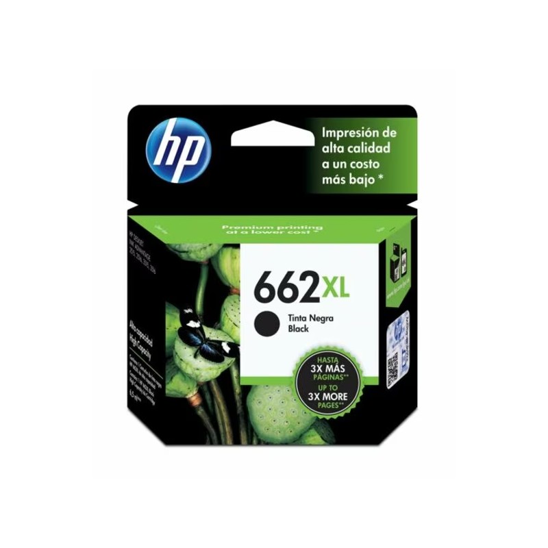 HP 662XL - Alto rendimiento - negro