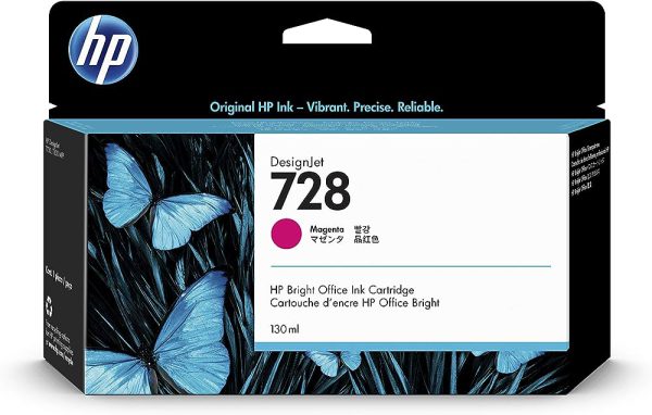 HP 728 - 130 ml - magenta tintado