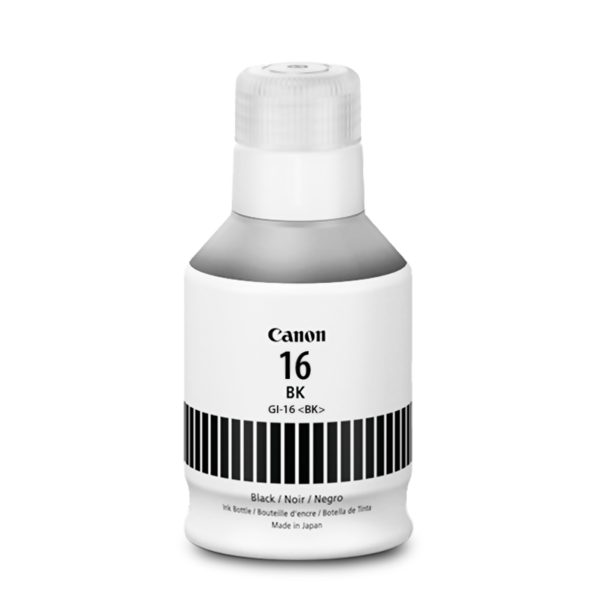 bote de tinta canon gi-16 negro