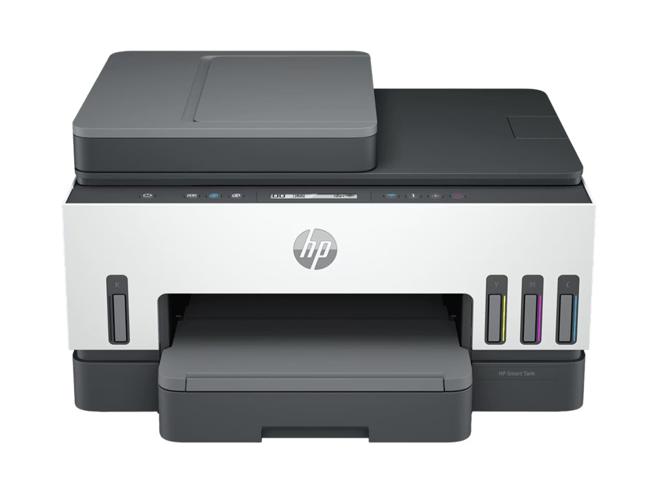 HP - Impresora Smart Tank 750 AIO / Escáner / Copiadora - Chorro de tinta