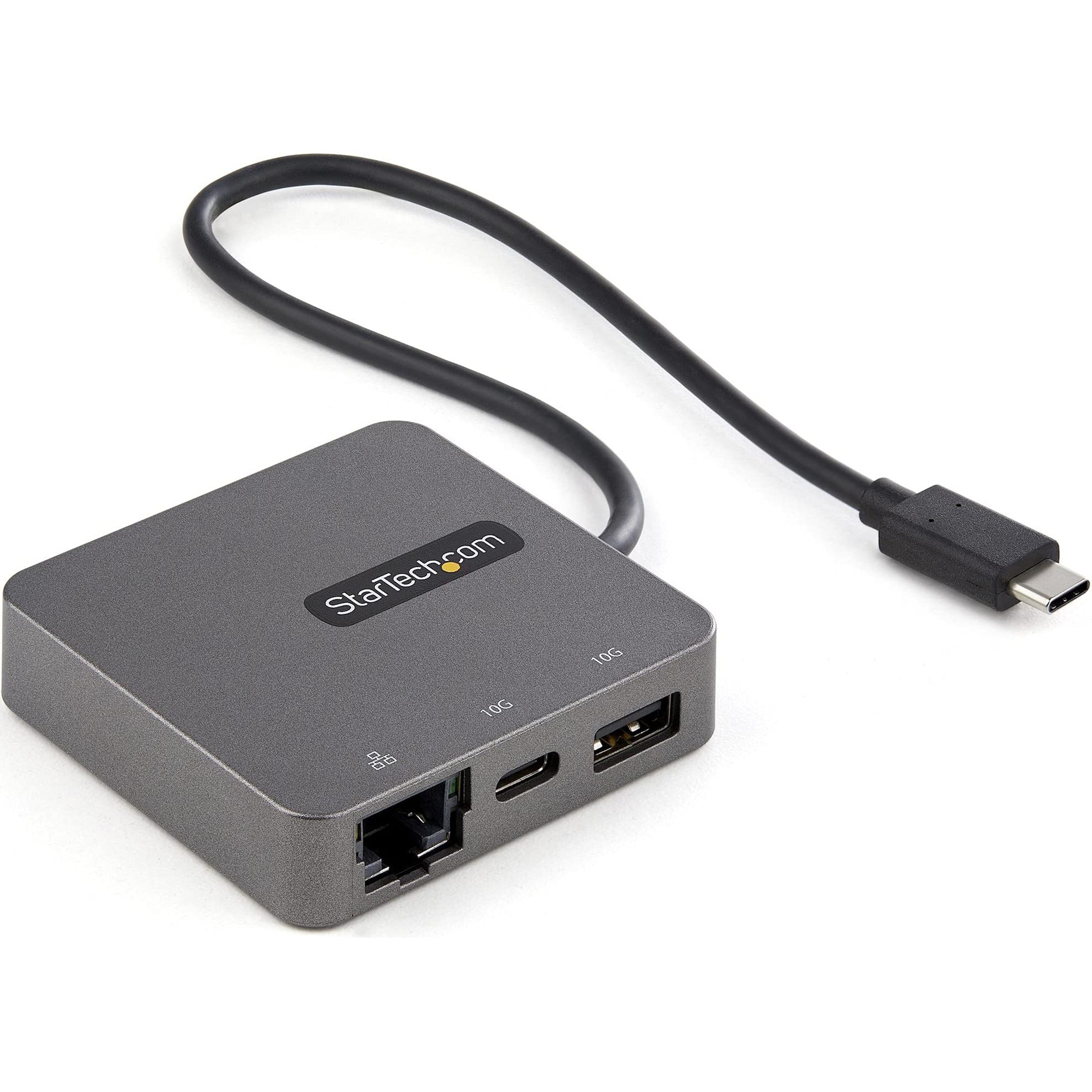 StarTech.com Adaptador Multipuertos USB C - Mini Dock Portátil USB-C 4K HDMI - Gigabit Ethernet