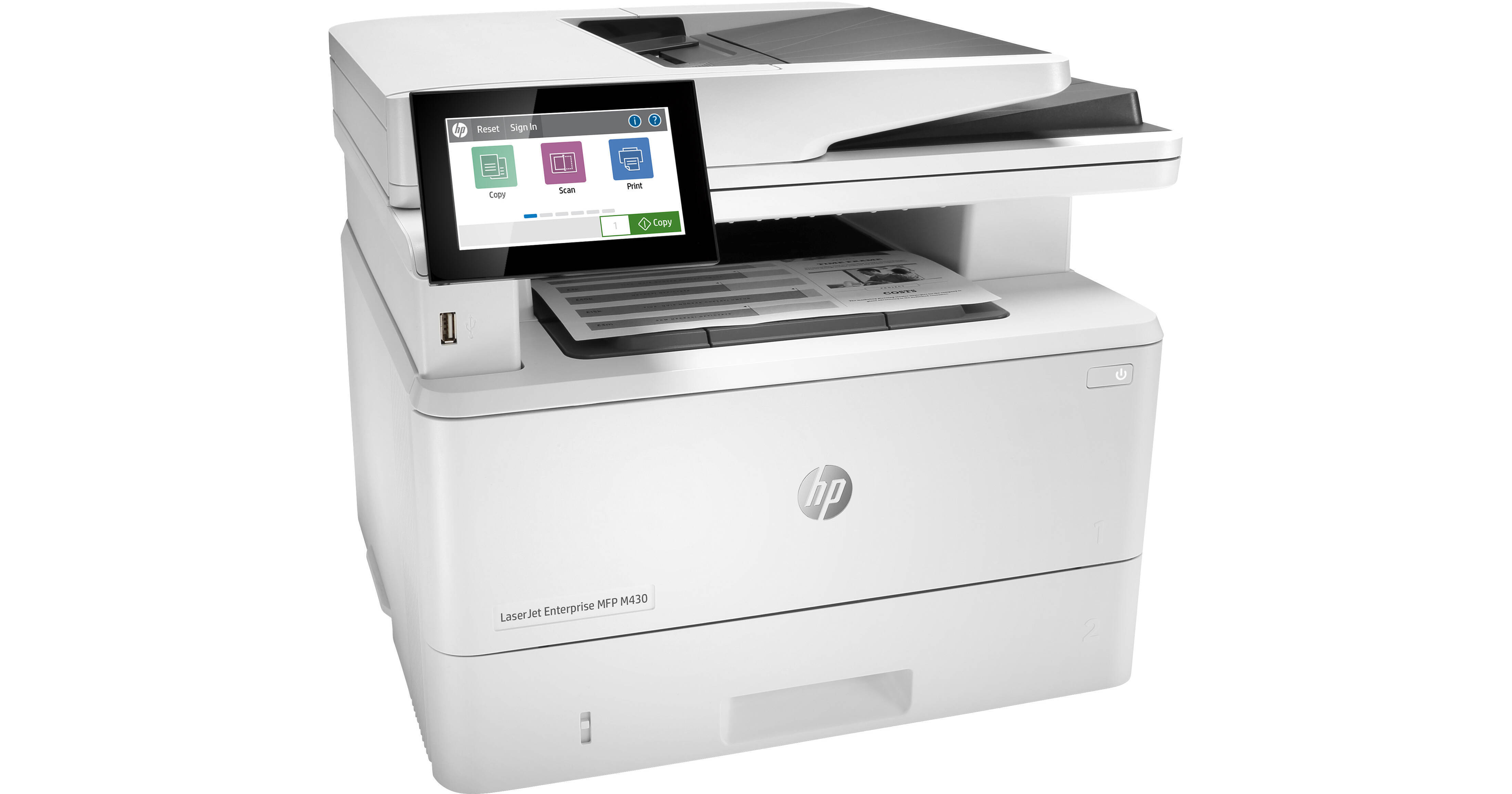 HP LaserJet Enterprise MFP M430f -Impresora