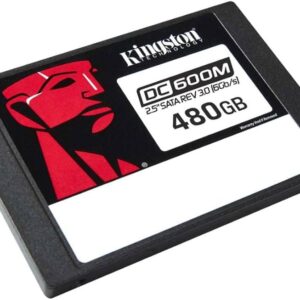 SSD Kingston DC600M de 480 GB – Uso Mixto para Aplicaciones Empresariales - Computodo - El Salvador