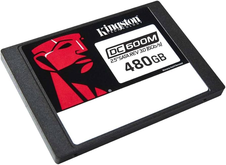 SSD Kingston DC600M de 480 GB – Uso Mixto para Aplicaciones Empresariales - Computodo - El Salvador