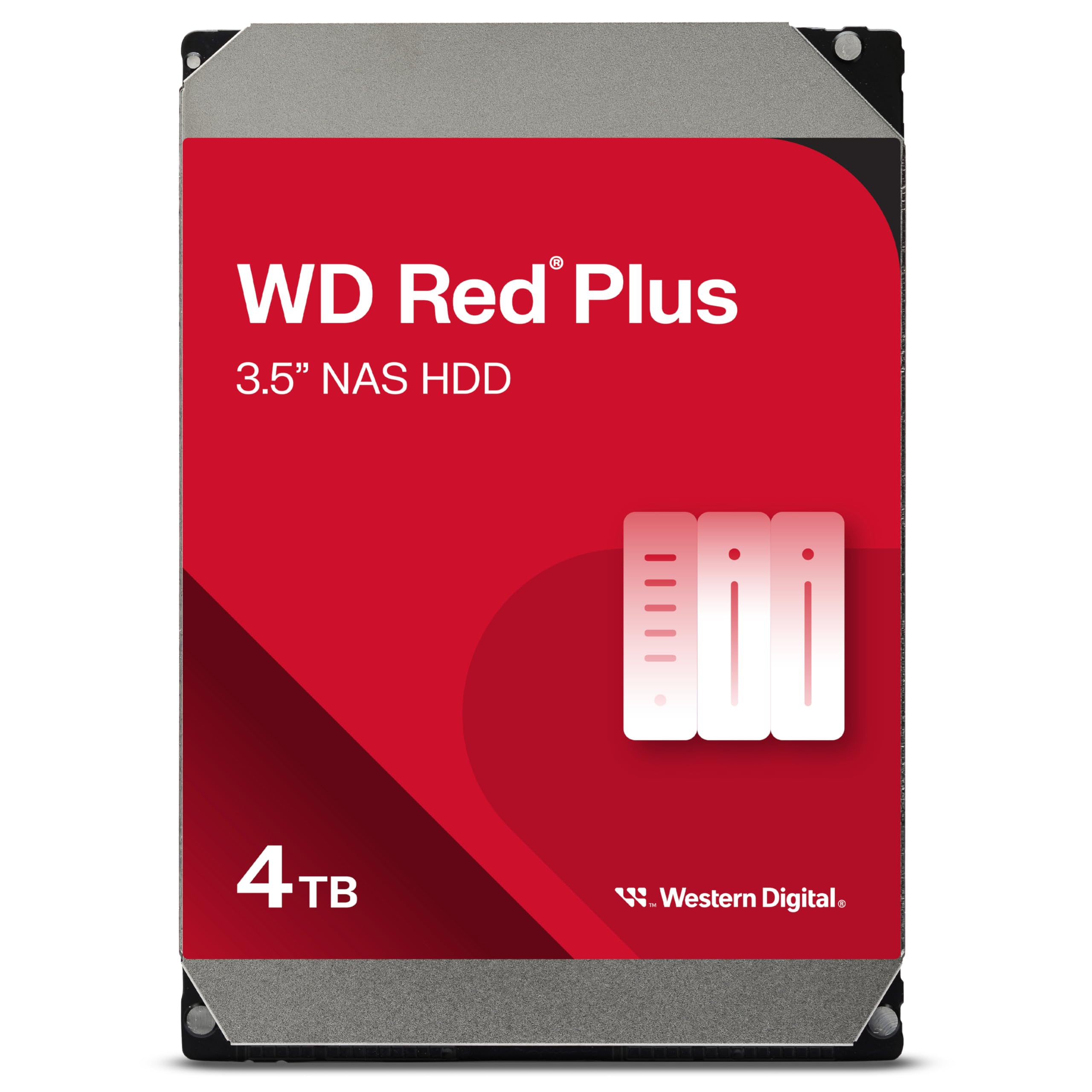 Disco Duro WD Red Plus de 4 TB - Rendimiento Fiable para NAS ...