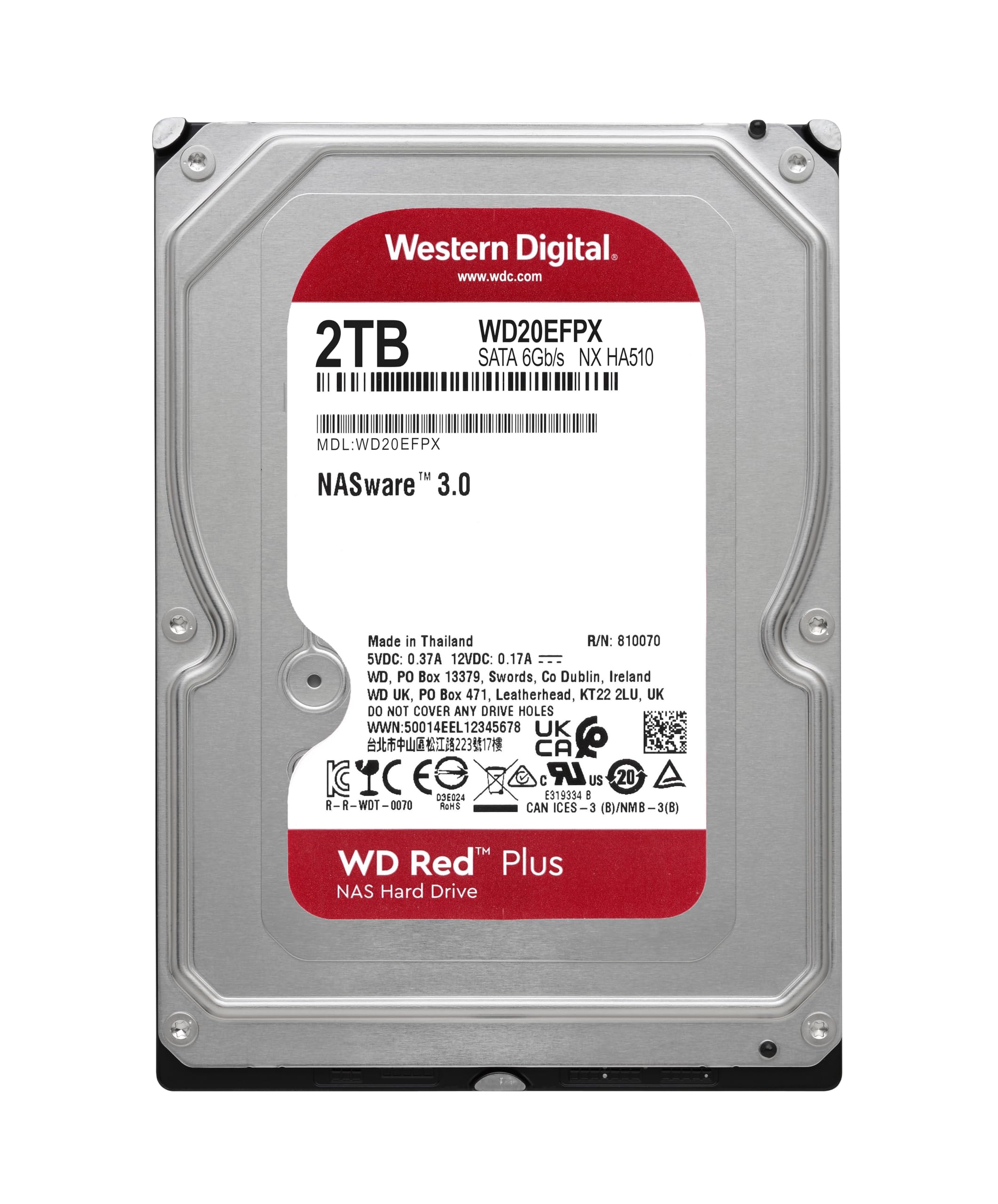 WD Red WD20EFPX - Disco duro - 2 TB