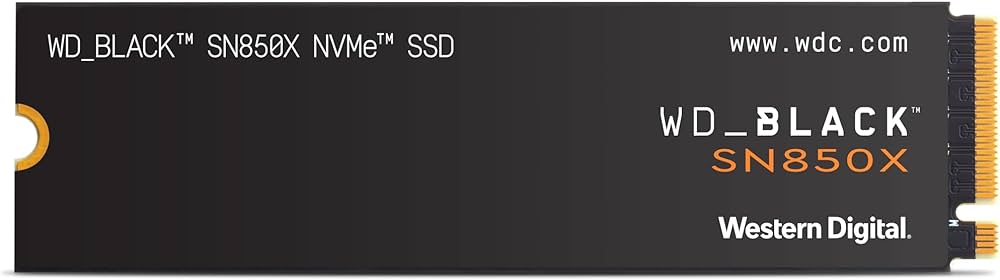 WD_BLACK SN850X NVMe SSD WDS100T2X0E - SSD - 1 TB