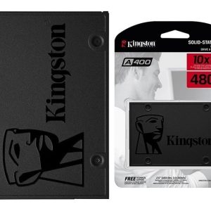 Kingston A400 - SSD Interno de 480 GB, 2.5", SATA 6Gb/s - Rápido y Confiable