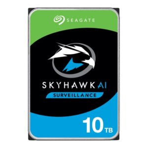 Seagate SkyHawk AI ST10000VE001 - Disco Duro Interno 10 TB, 3.5, SATA 6Gb/s, 7200 RPM, 256 MB Búfer