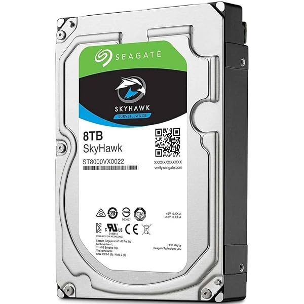 Seagate SkyHawk AI 8 TB - Disco Duro Interno 3.5 SATA 6Gb/s con Recuperación de Datos