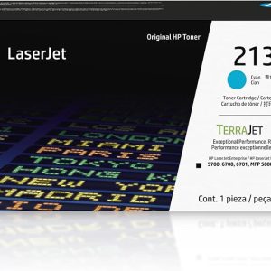 Cartucho de Tóner HP 213A Cián Original - Alto Rendimiento