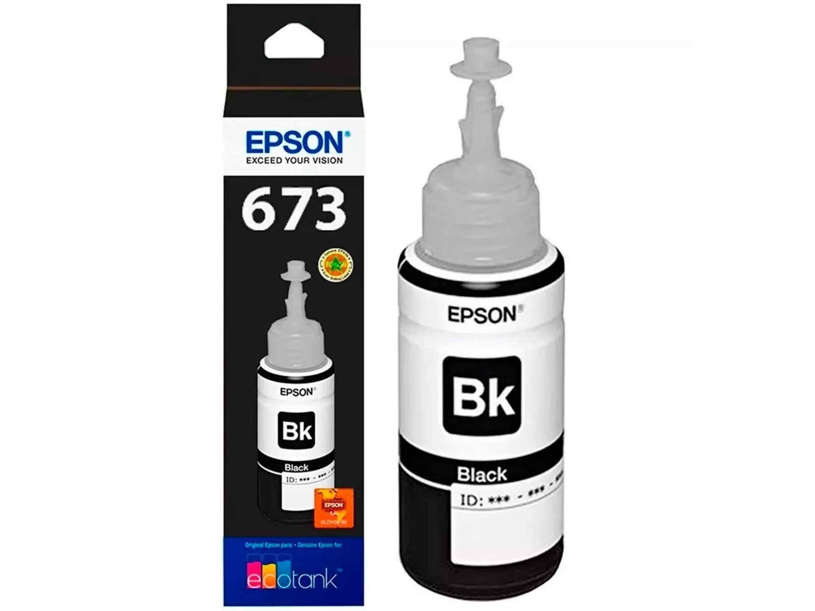 botella Epson T673 negro computodo