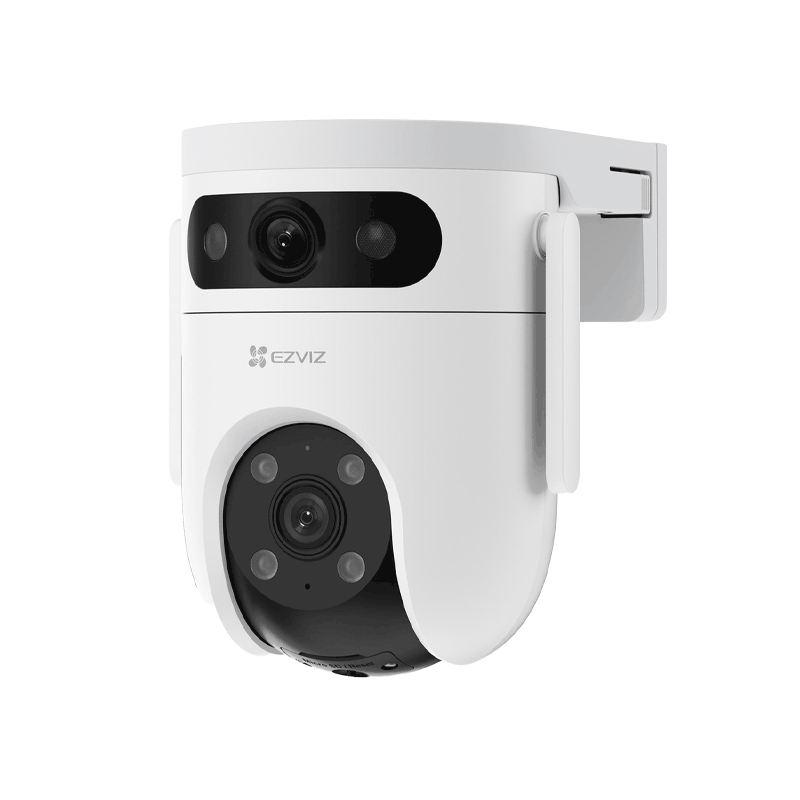 H9c Dual - Cámara Wi-Fi de doble lente 2k con rotación horizontal y vertical - Automatizado. Todoterreno. Todopoderoso.