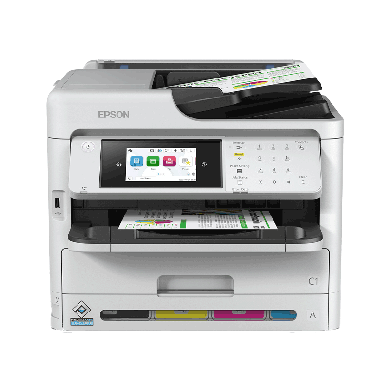 Impresora EPSON WorkForce Pro WF-C5810. - Compacta multifuncional a color diseñada para la confiabilidad y la alta productividad