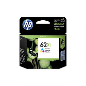 Tinta HP 62XL Tricolor Alta Capacidad Original