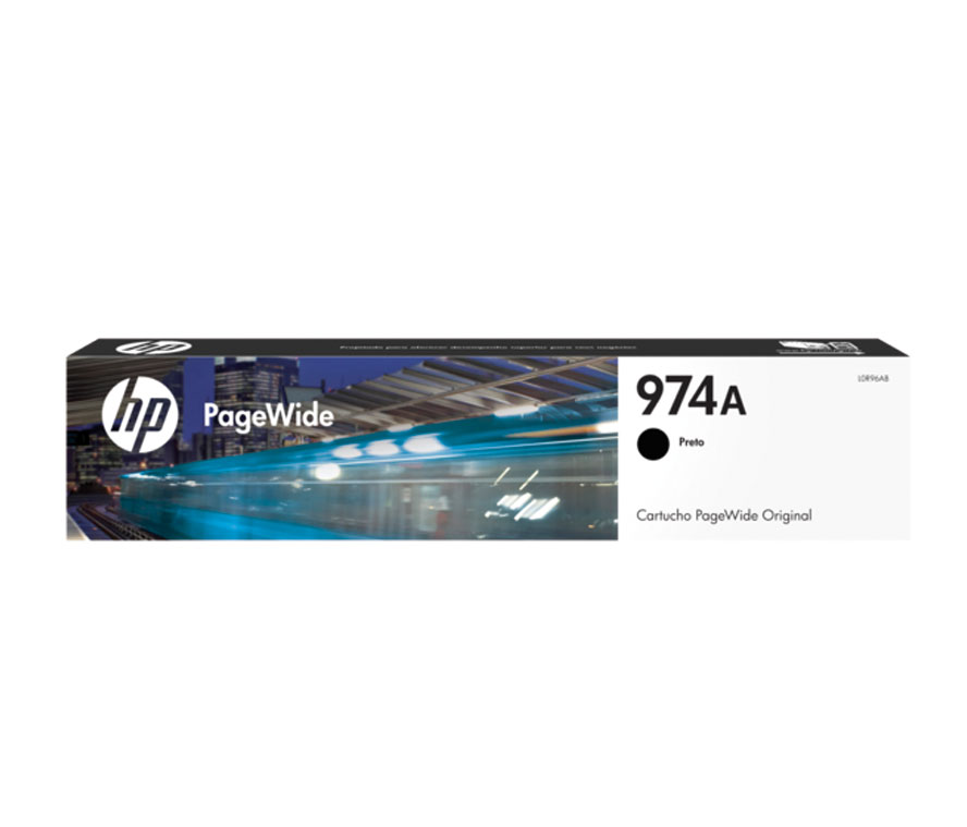 Cartucho de Tinta HP 974A Negra computodo