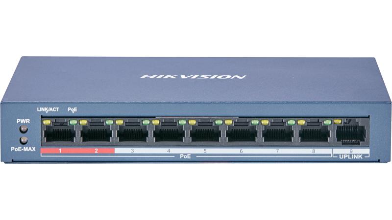 Hikvision Conmutador PoE - computodo