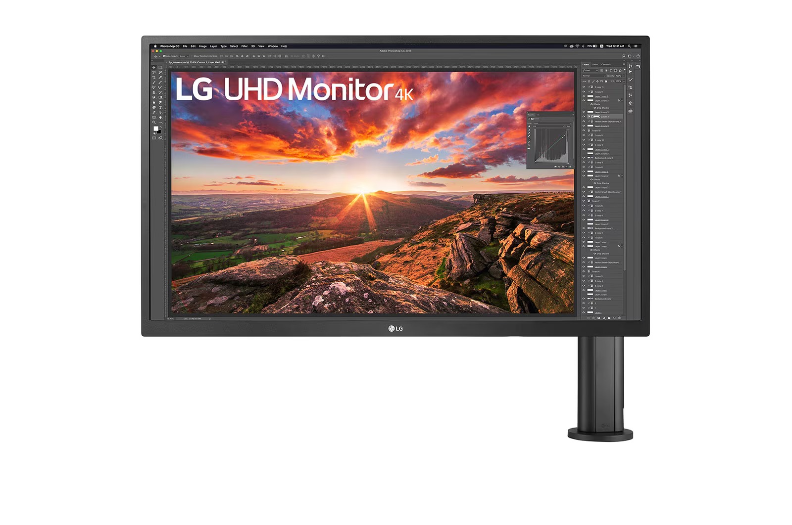 Monitor 4K UHD LG Ergo™ 27 IPS computodo - El Salvador