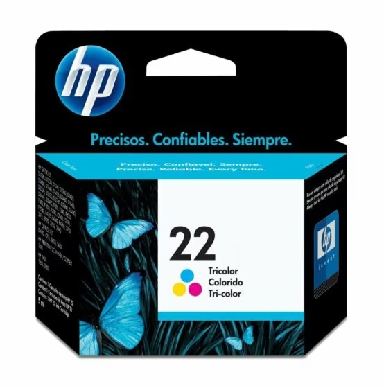 HP 22 Cartucho de Tinta Tricolor Original computodo - El Salvador