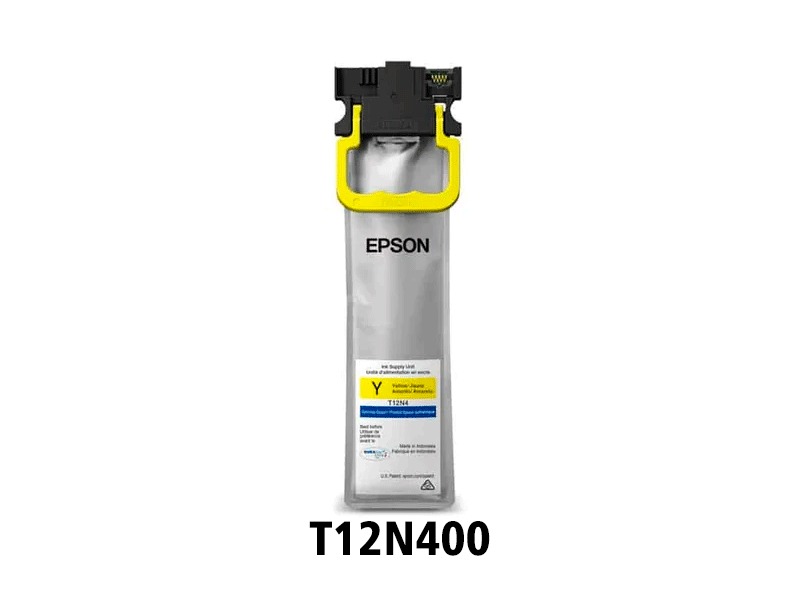 bolsa de Tinta Amarillo Epson WorkForce EM-C800 T12N400 computodo - El Salvador