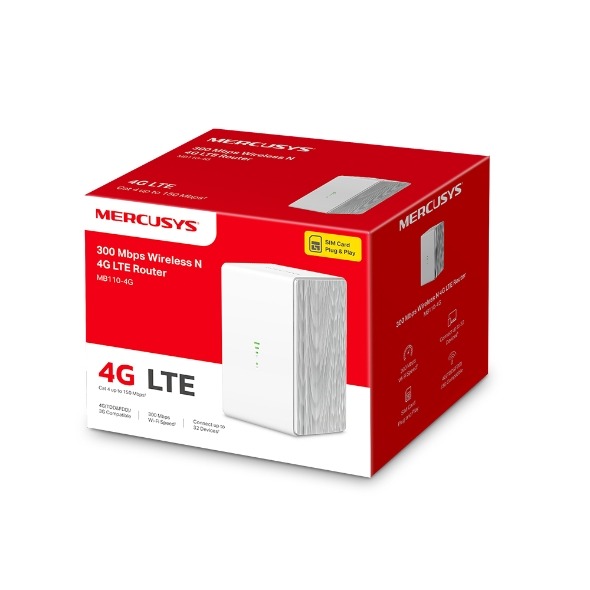 Router 4G Mercusys MB110-4G V1 - Computodo - El Salvador