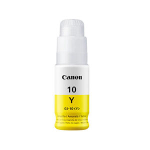 Botella de Tinta Canon GI-10 Amarillo 70ml - Computodo - El Salvador