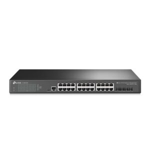 Switch TP-Link Omada L2+ 24 Puertos Gigabit 4 SFP+ - Computodo - El Salvador