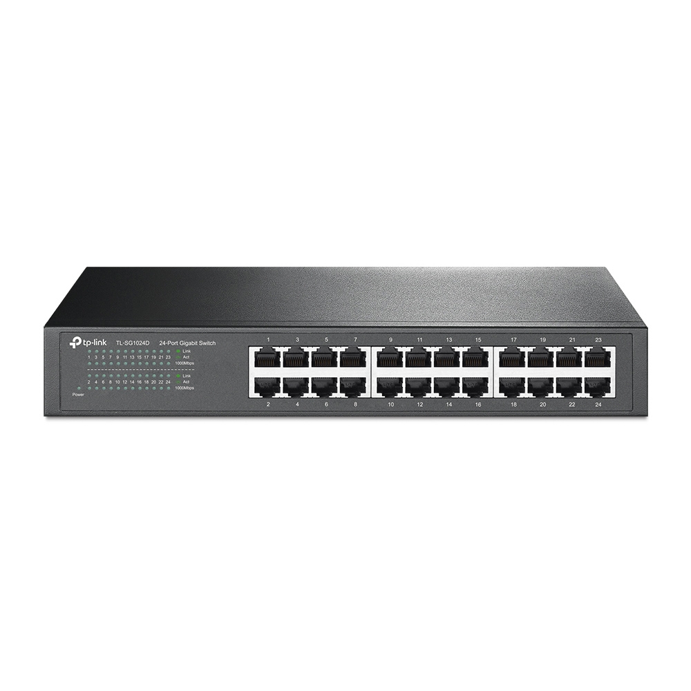 Switch TP-Link TL-SG1024D 24 Puertos Gigabit - Computodo - El Salvador