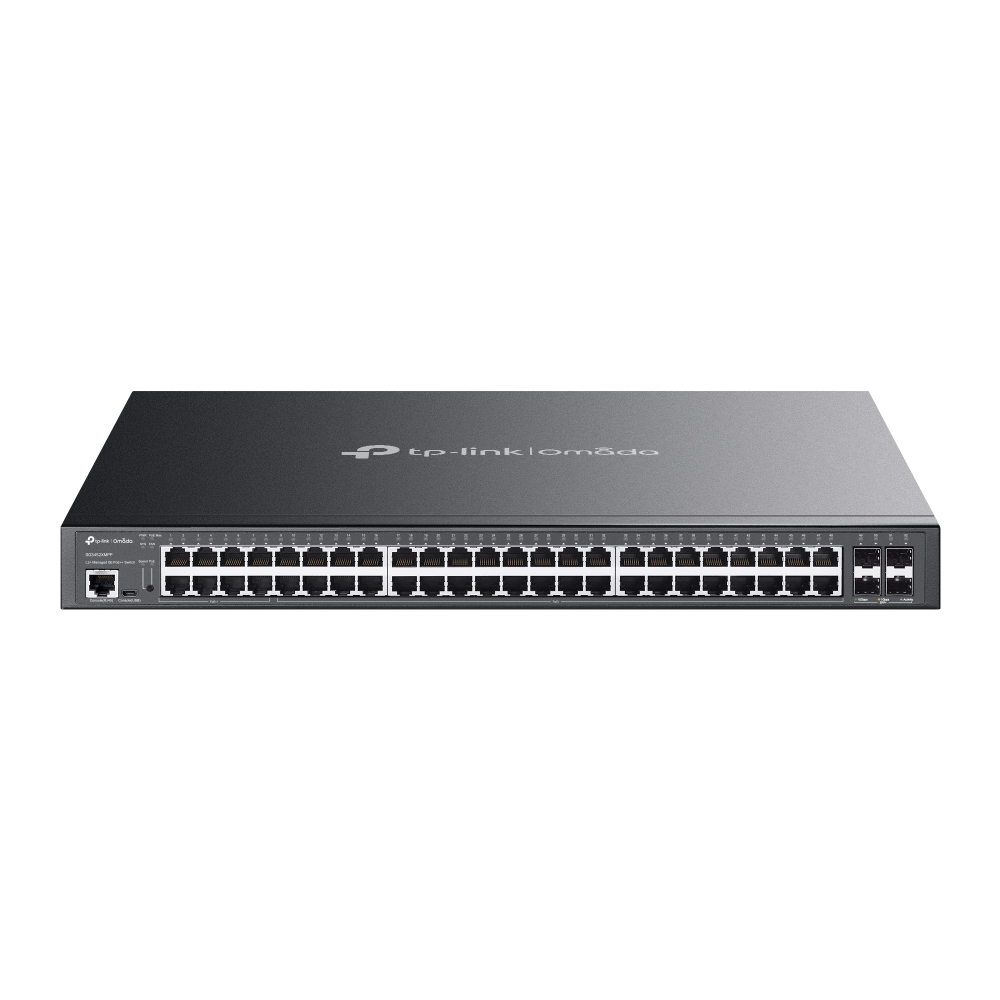 Switch TP-Link Omada SG3452XMPP Gestionable - Computodo - El Salvador