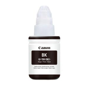 Botella de Tinta Canon GI-190 BK Negra - Computodo - El Salvador